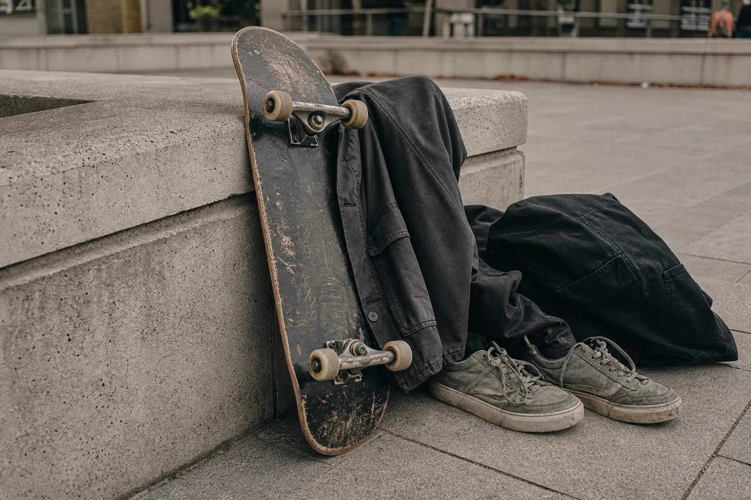 Redaktionelle Konzeptaufnahme zu Was ist Streetwear? Definition, Wurzeln und Wandel